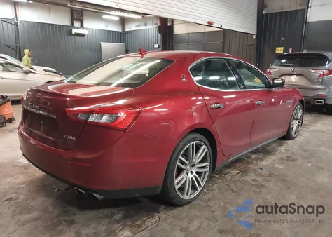 2015 Maserati Ghibli S Q4 from USA, damaged, VIN ZAM57RTA3F1140990